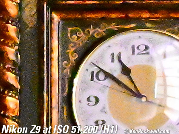 Nikon Z9 High ISO Performance Sample Image File