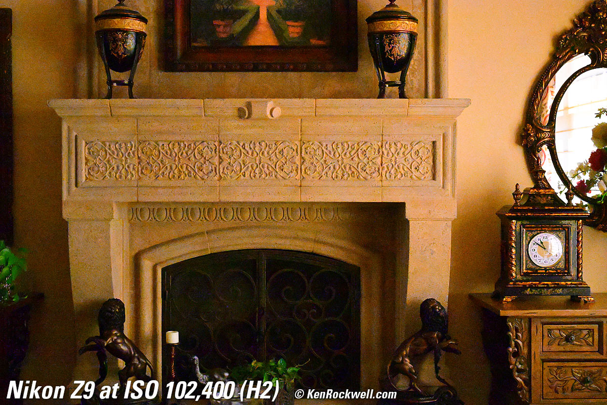 Nikon Z9 High ISO Performance Sample Image File