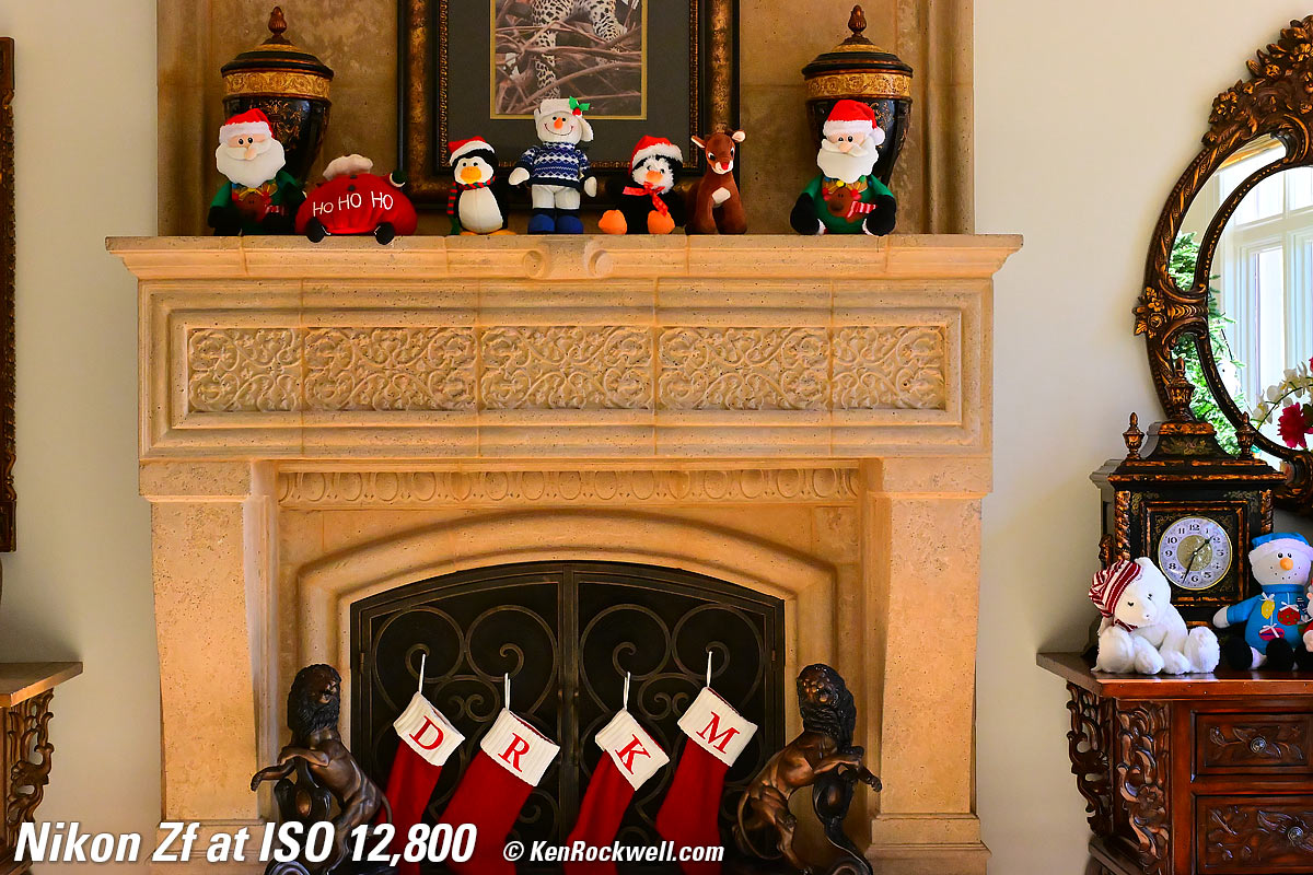 Nikon Zf High ISO Sample Image Files