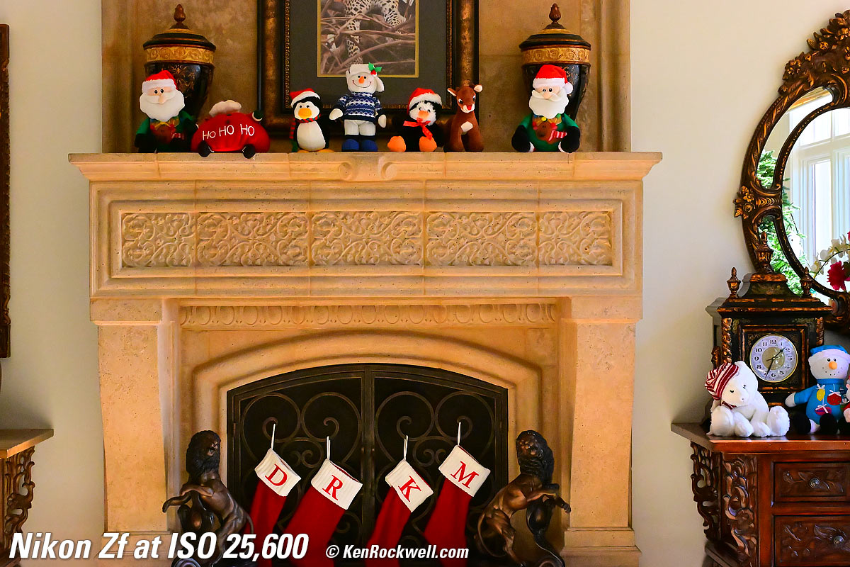 Nikon Zf High ISO Sample Image Files