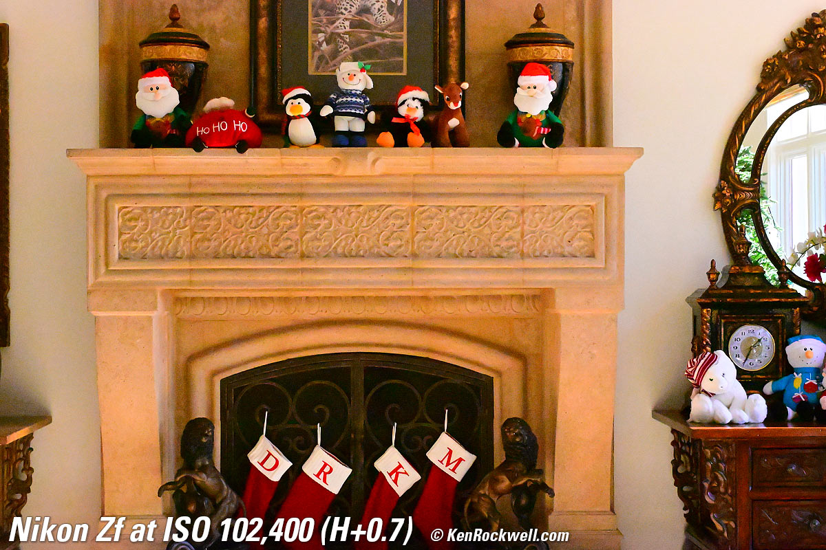 Nikon Zf High ISO Sample Image Files