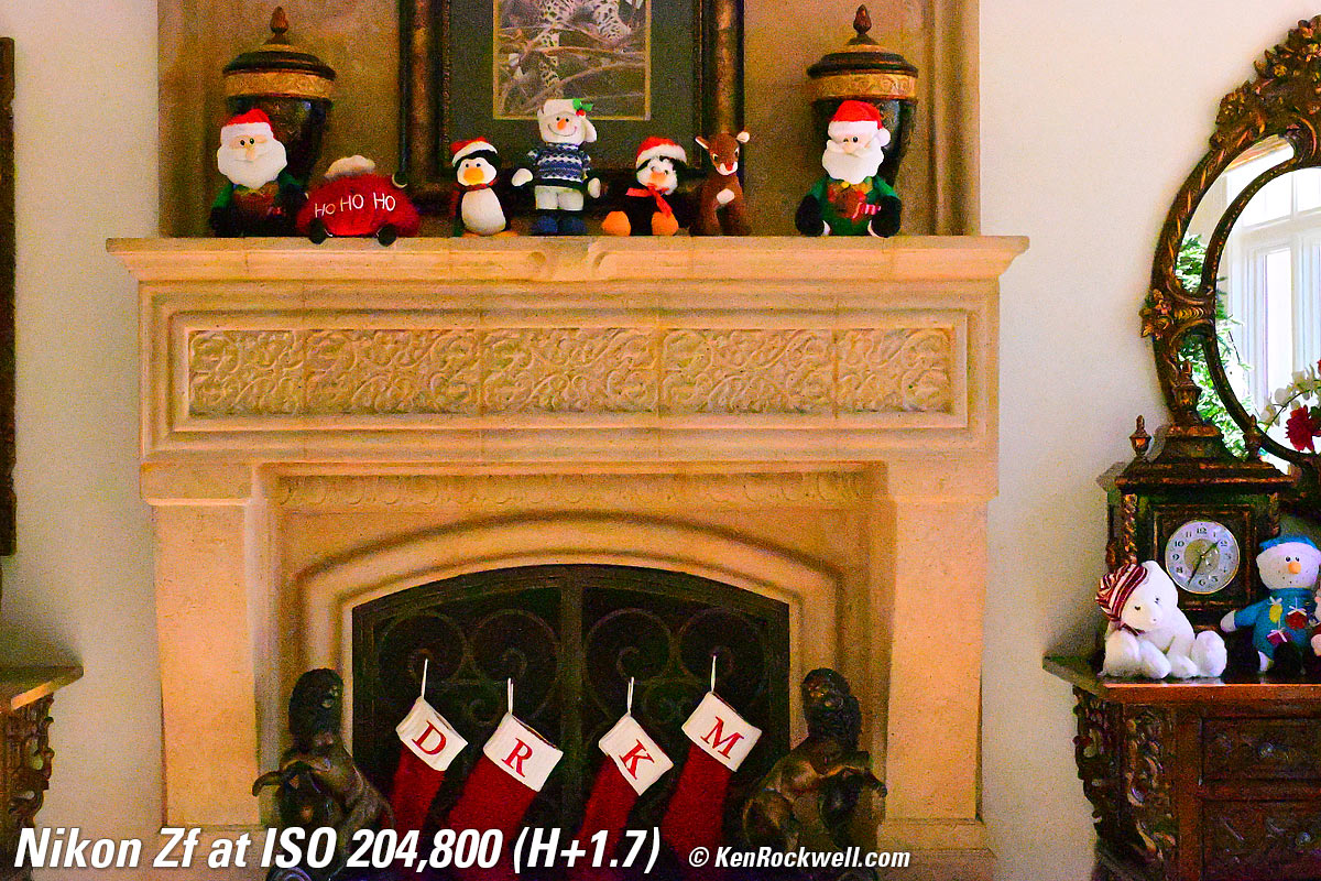 Nikon Zf High ISO Sample Image Files