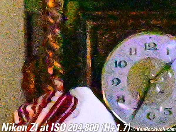 Nikon Zf High ISO Sample Image Files