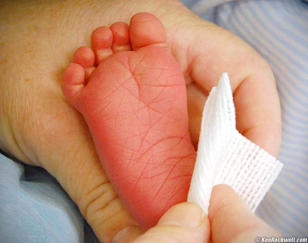 Ryan Rockwell's Foot