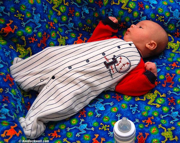 Ryan on his play mat