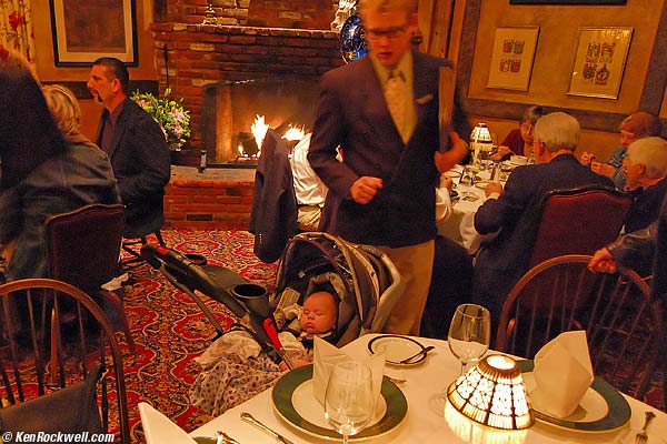 Ryan Rockwell placing his order