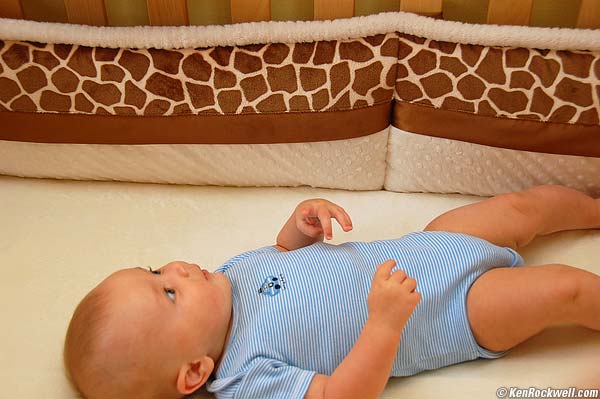 ryan looking at bumper