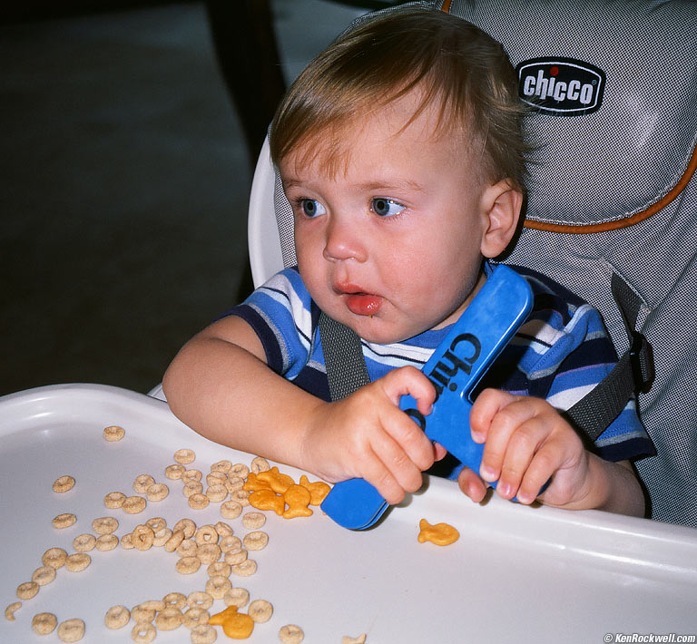 baby ryan and meatbals