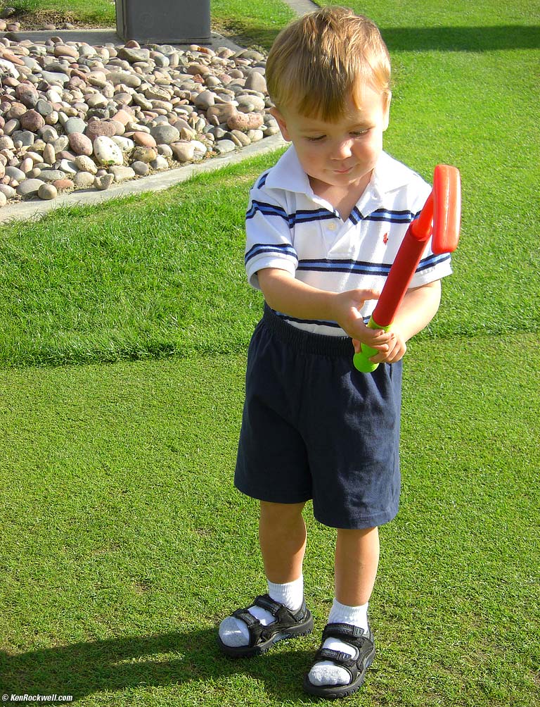 Ryan Golfing