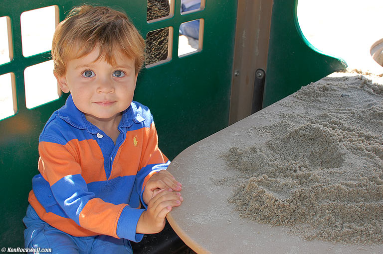 Ryan eats a dirt lunch