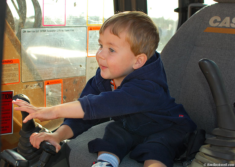 Ryan working construction