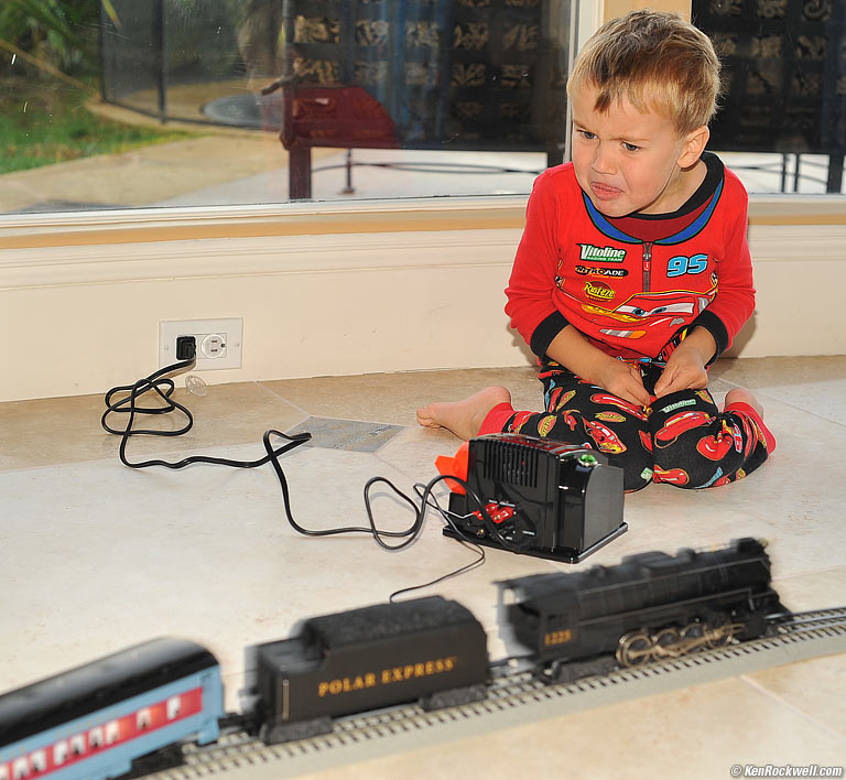 Ryan and his train