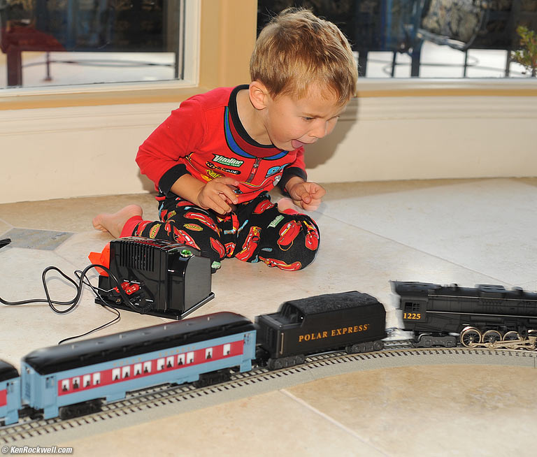 Ryan and his train