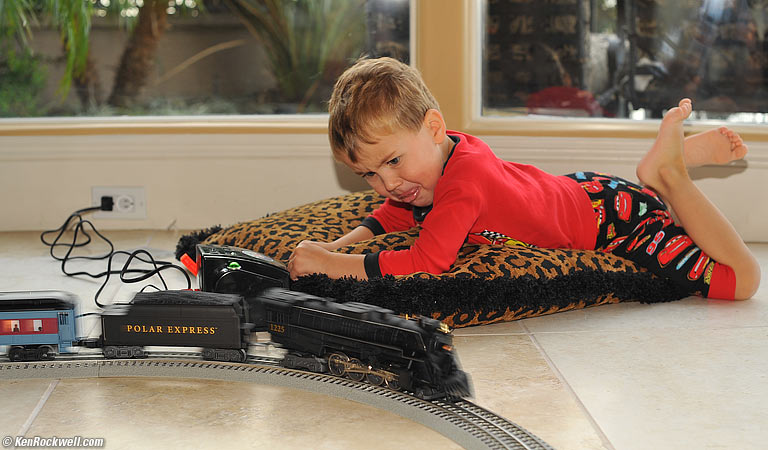 Ryan and his train