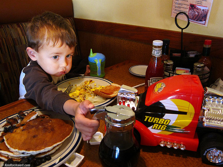 Ryan getting his teeth cleaned