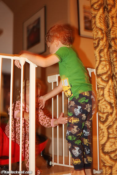 Ryan with his pants up