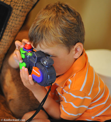 Ryan and the Nickelodeon Photo Blaster.