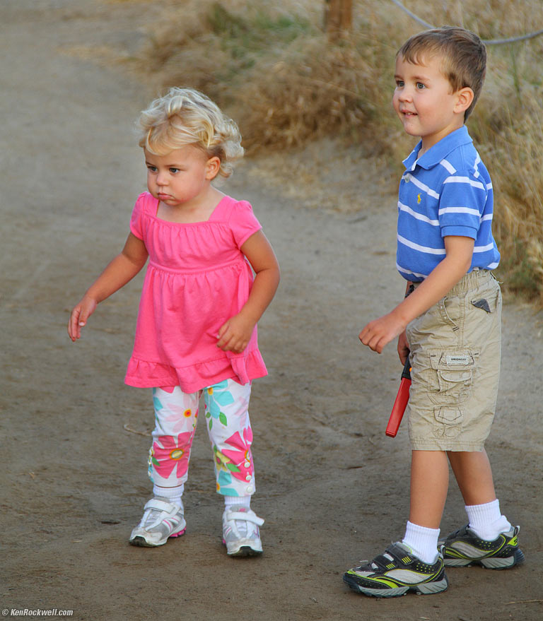 Ryan and Katie out for a hike.