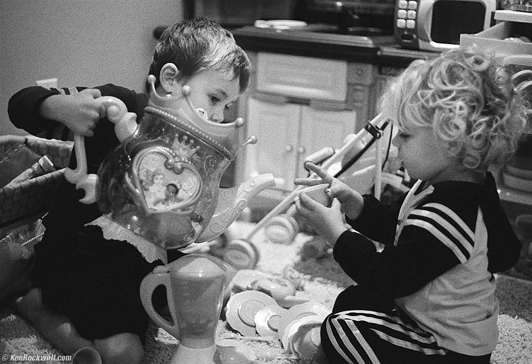 Ryan pours for Katie,