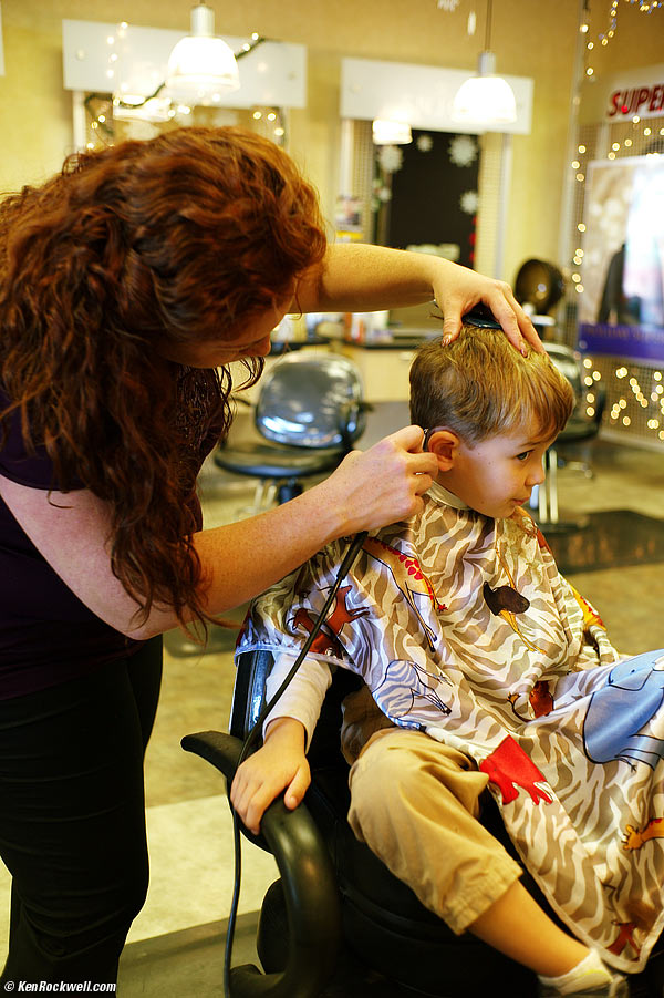 Ryan's haircut, 28 Dec 2010