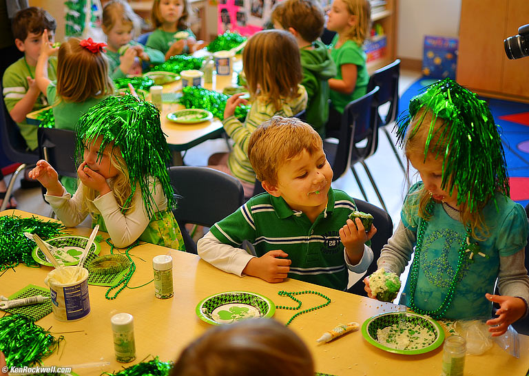 Ryan's class celebrates!