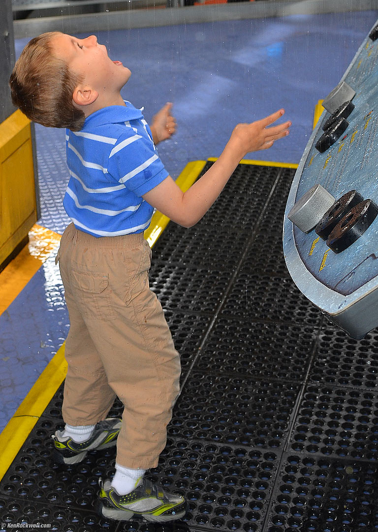 Ryan and the water rockets