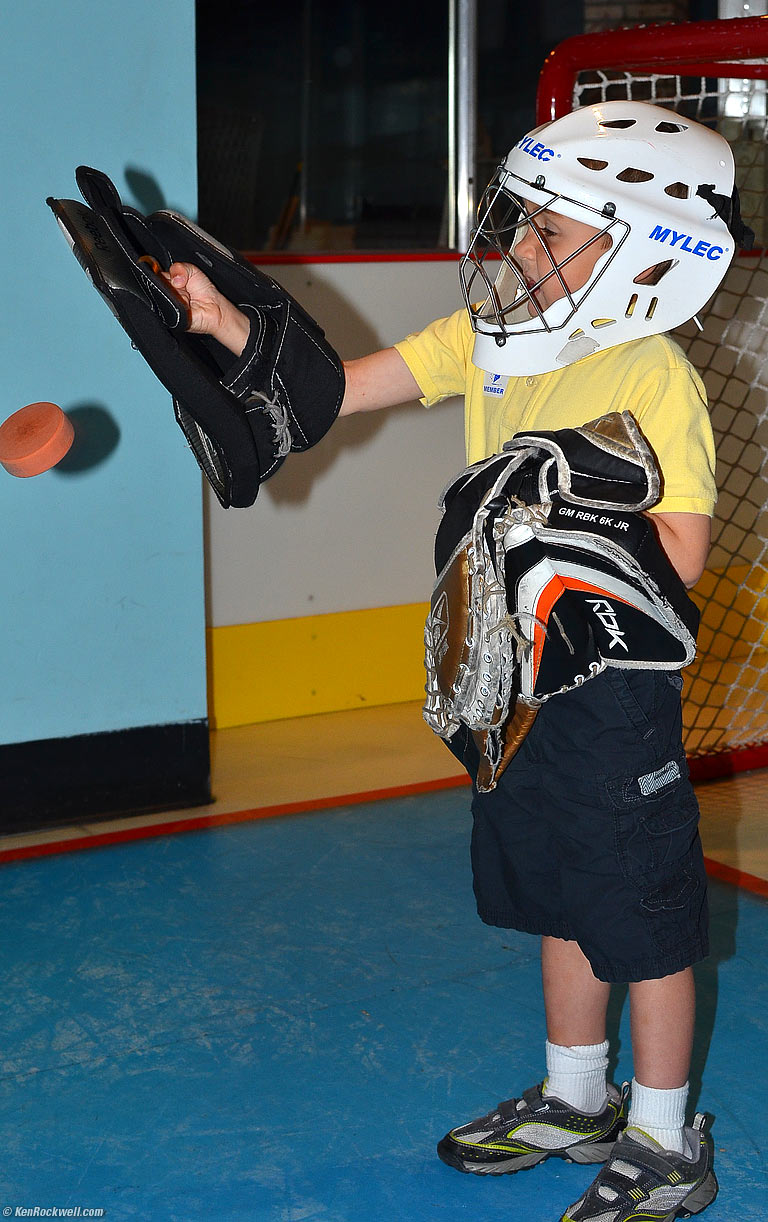 Ryan working on a National Film Board of Canada Hockey Scholarship