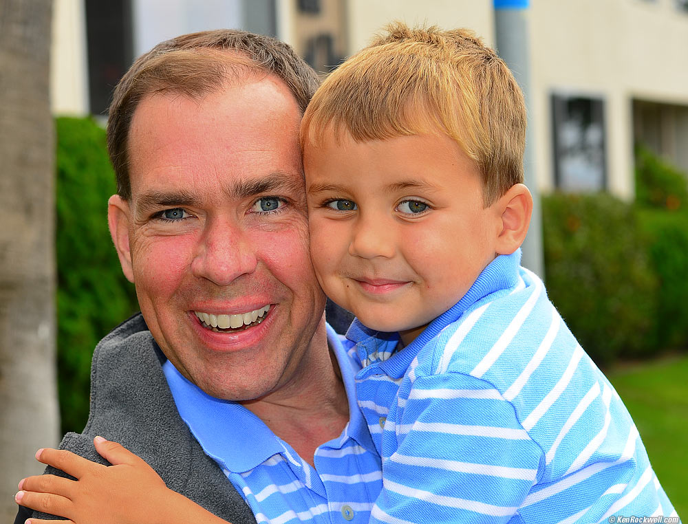 Ryan and Dada in Del Mar