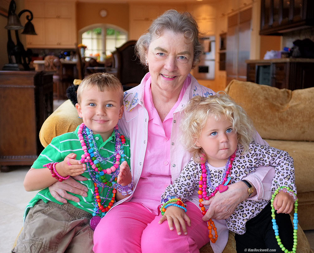 Ryan, Katie and Grandma Rockwell