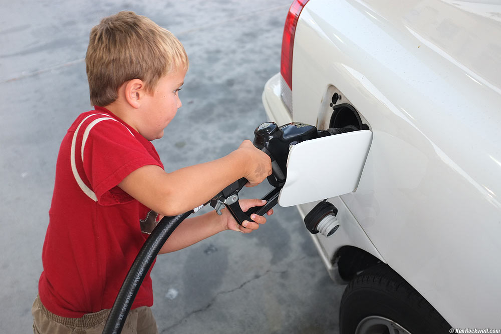 Ryan and Dada at Islands.