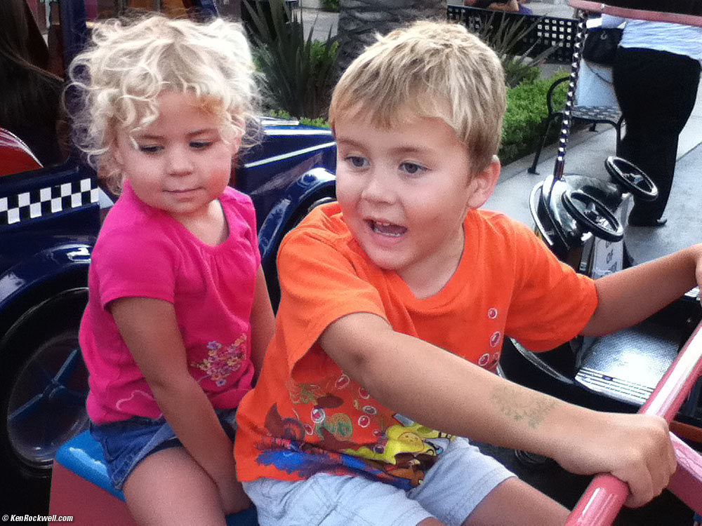 Ryan and Katie at the mall