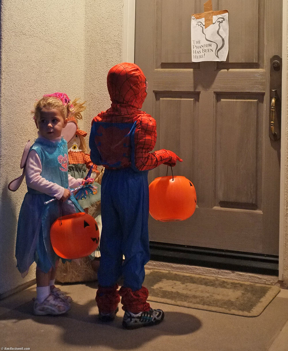 Katie and Ryan on Halloween, 2011