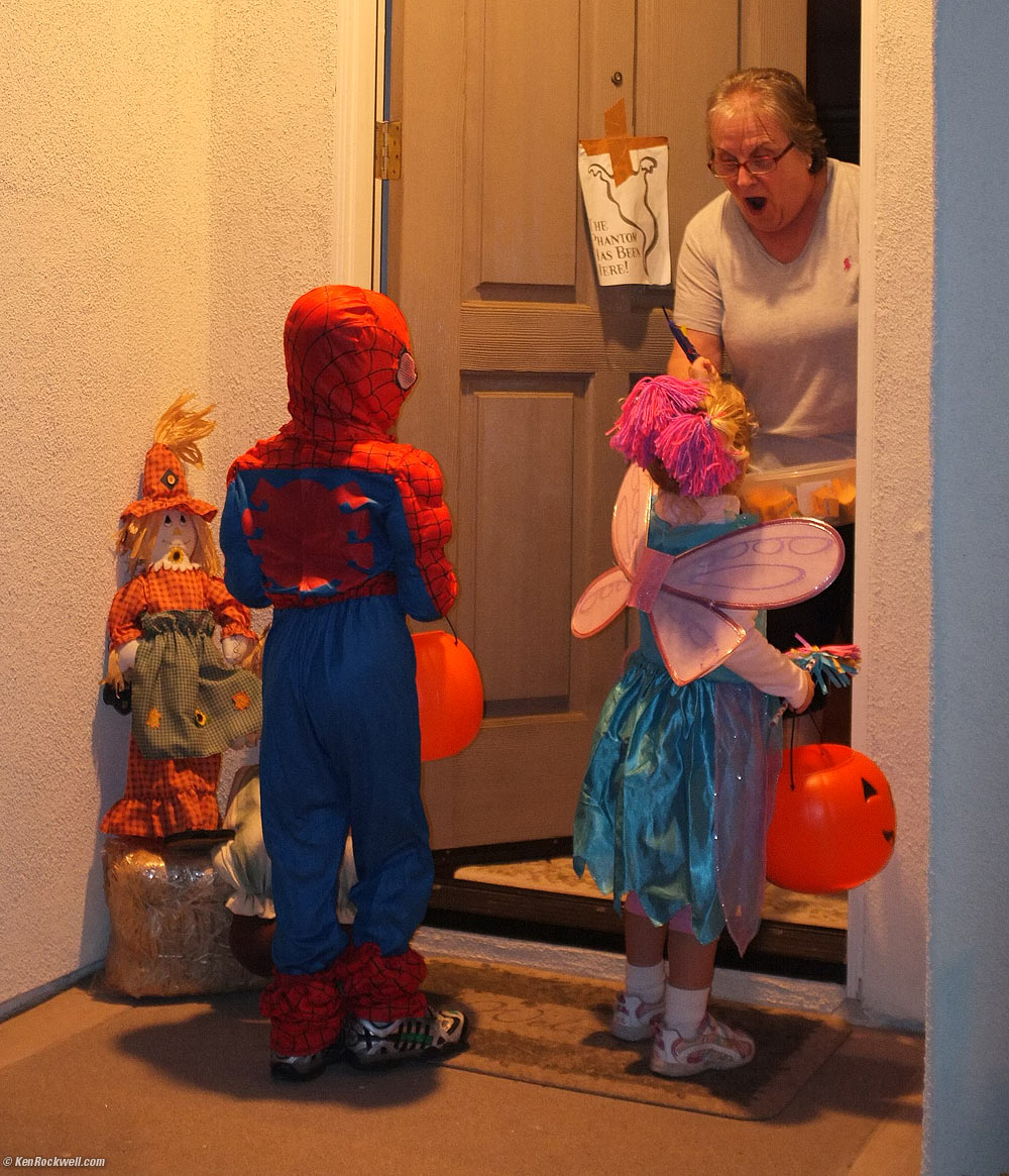 Katie and Ryan on Halloween, 2011