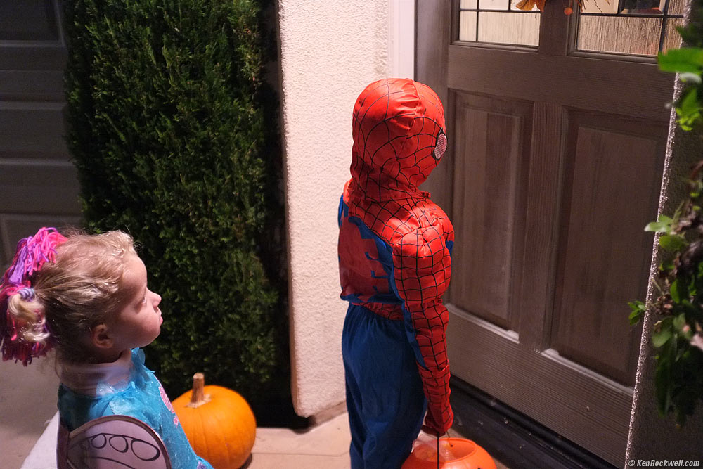 Katie and Ryan on Halloween, 2011