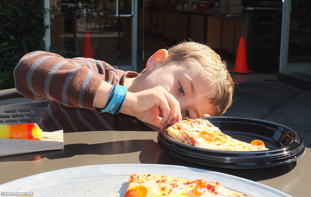 Pizza at Legoland