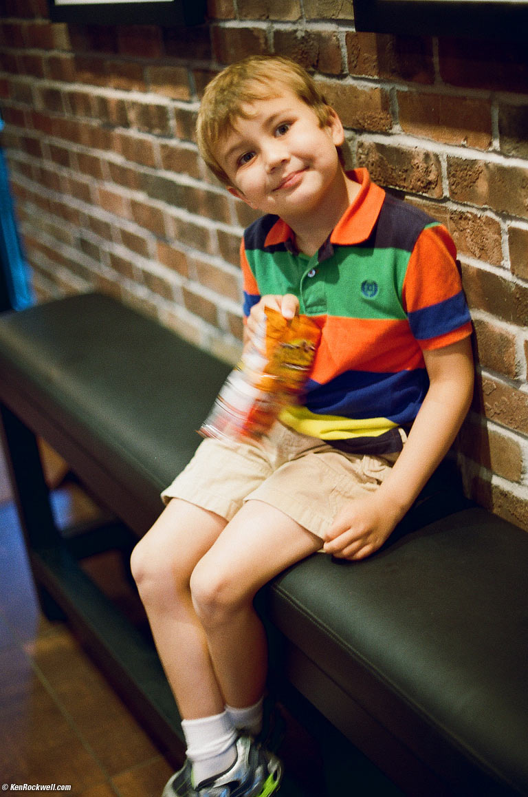 Ryan at Pei Wei for lunch