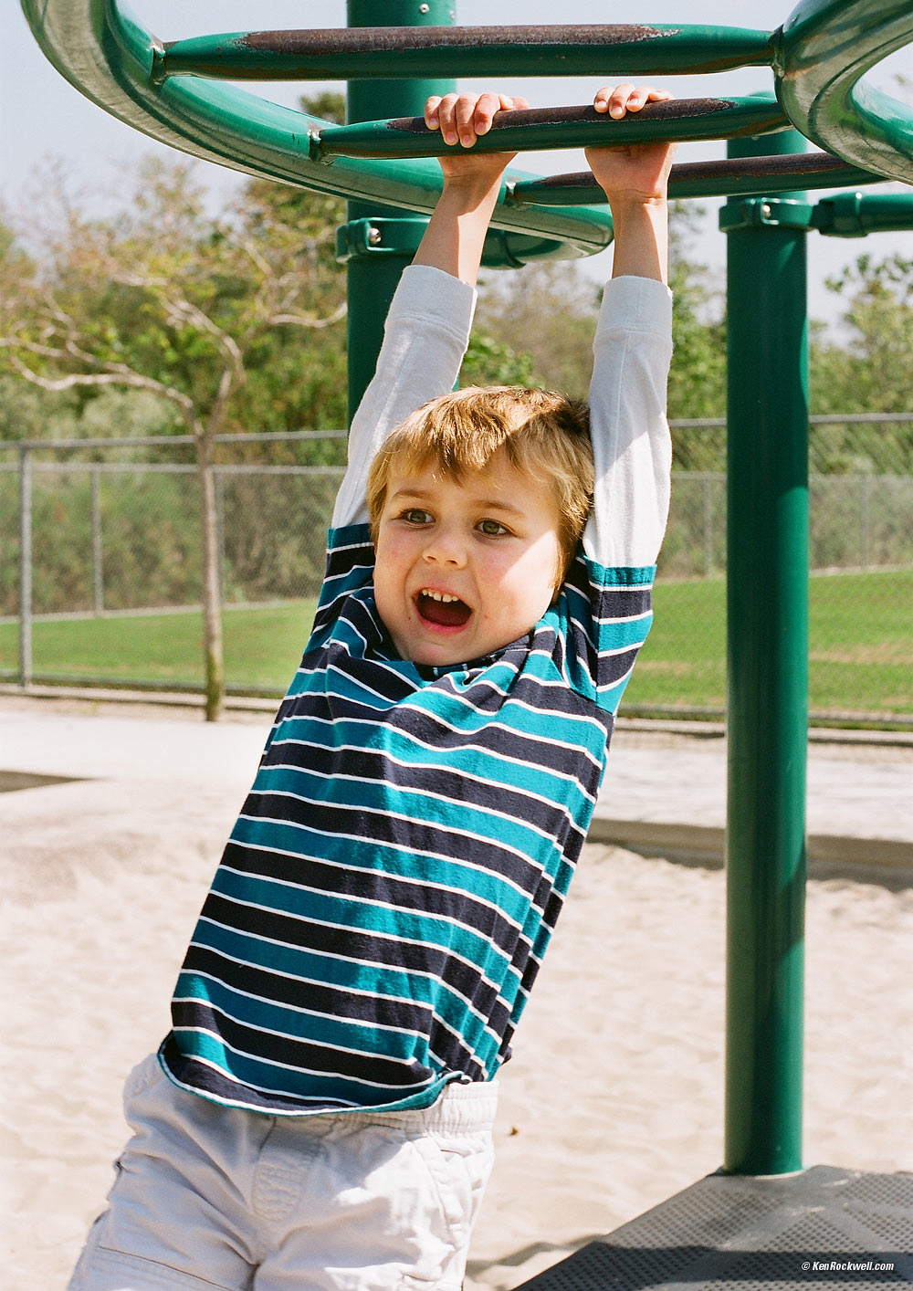 Ryan at the park across from ENC Target
