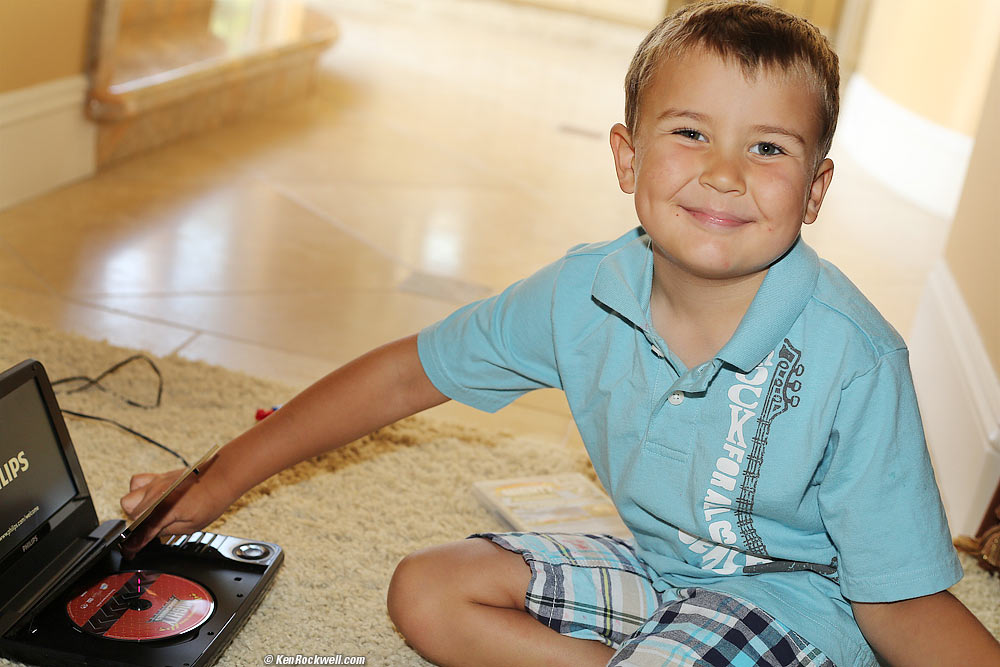 Ryan defeats a DVD player's safety interlock.