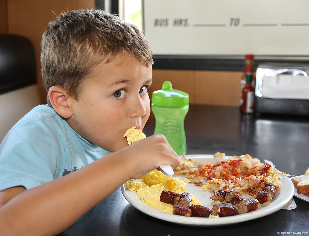 Ryan likes to change batteries