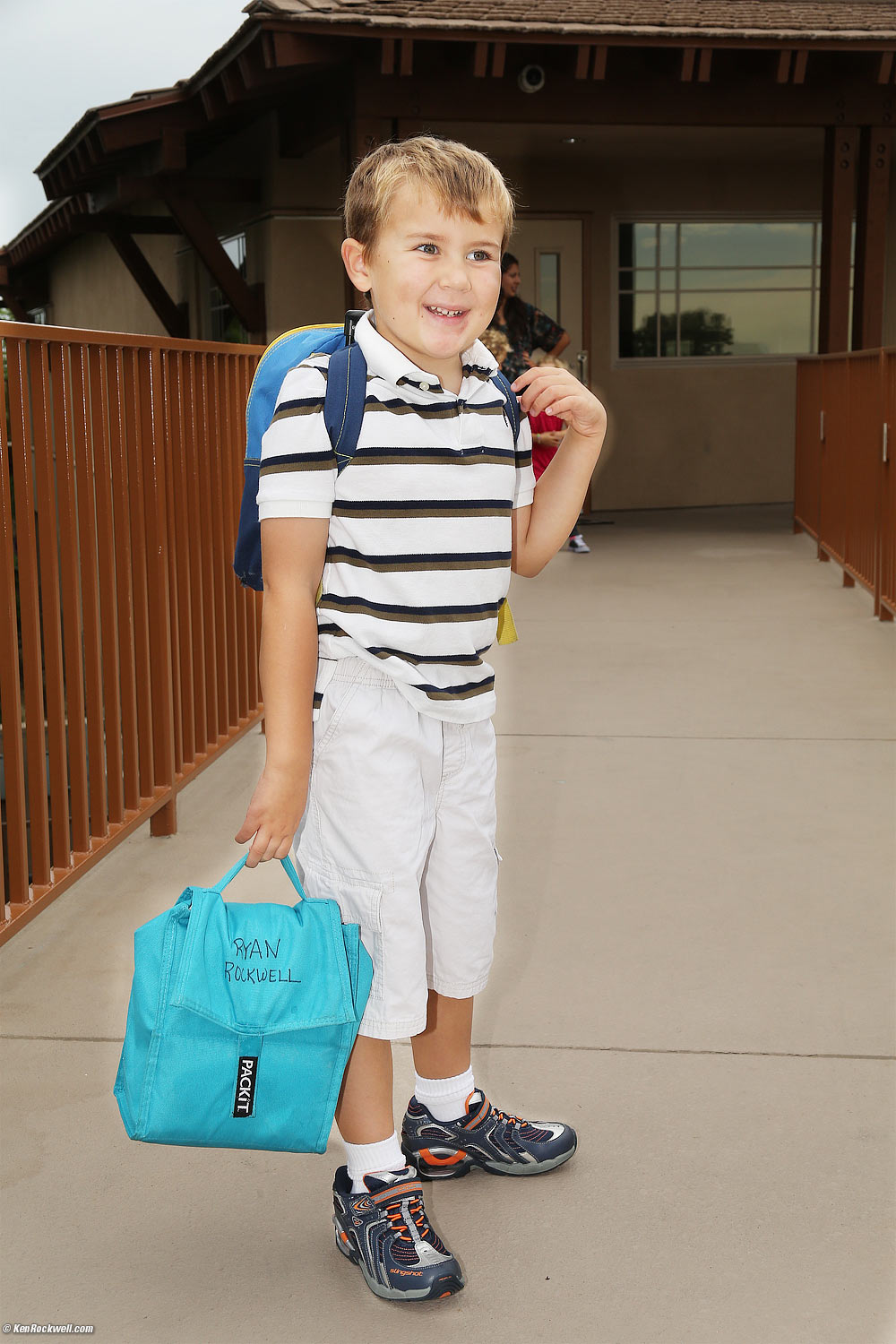 Hooray, Ryan at school