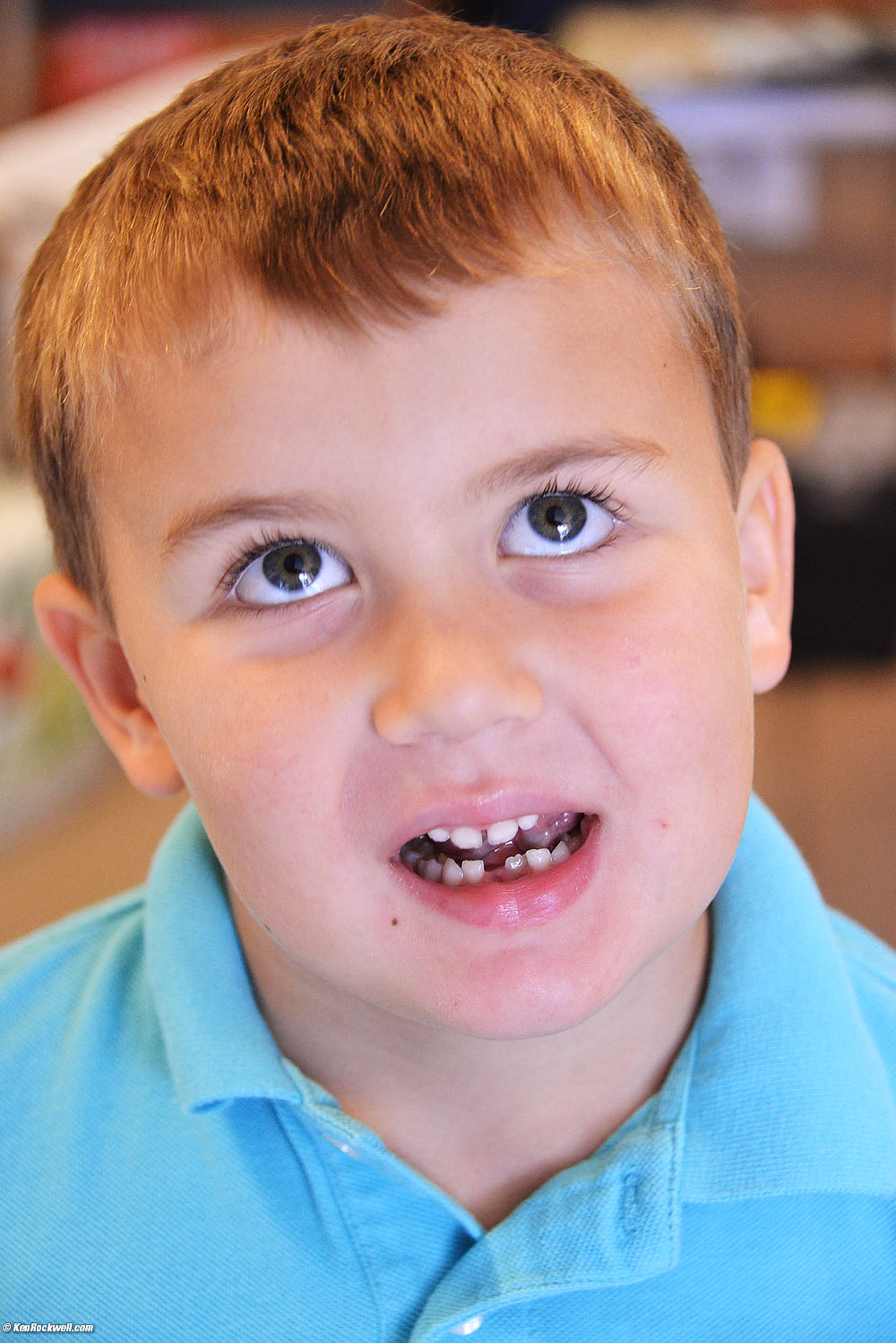 Ryan's missing baby tooth