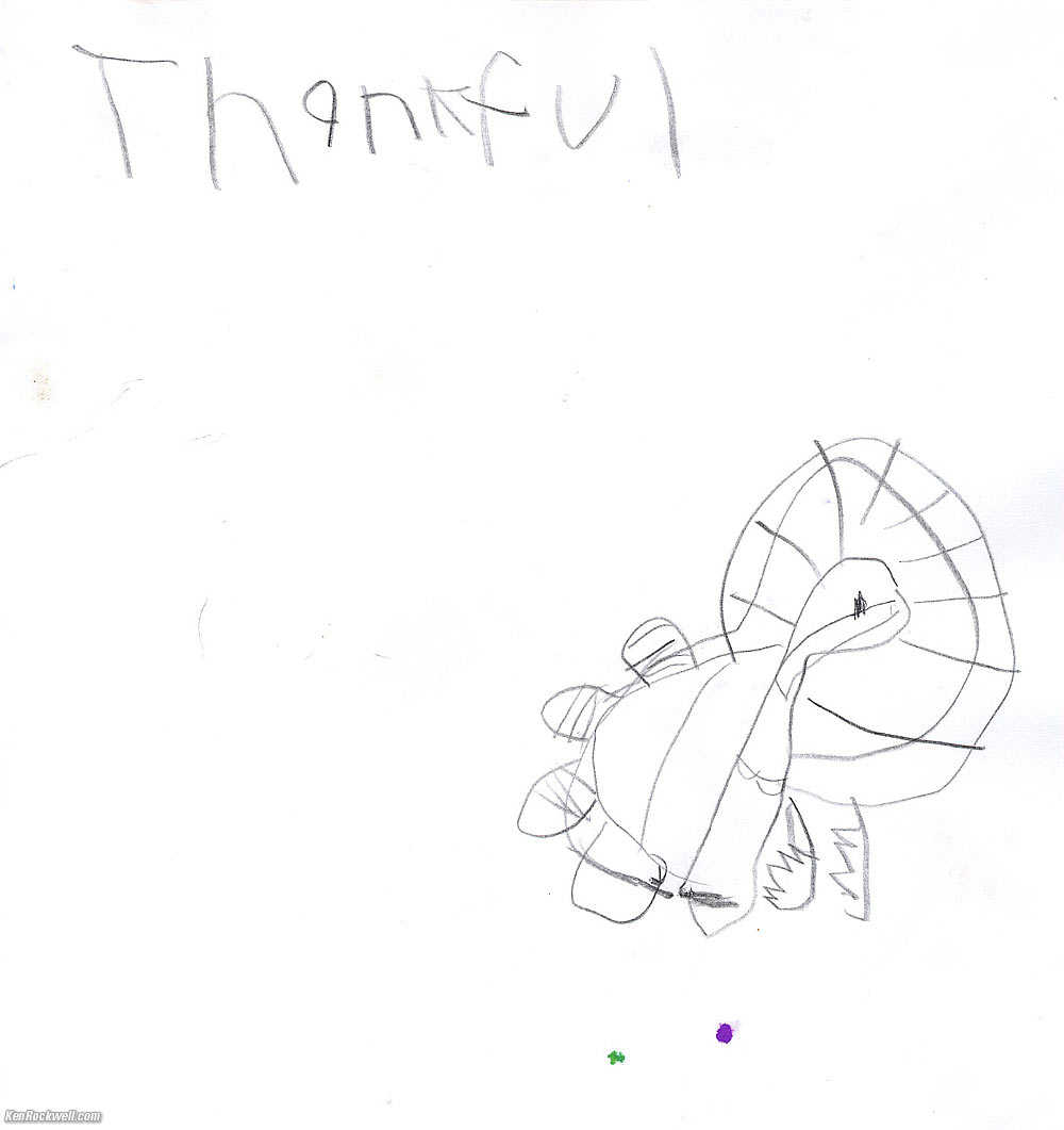 Ryan's Thankful Turkey