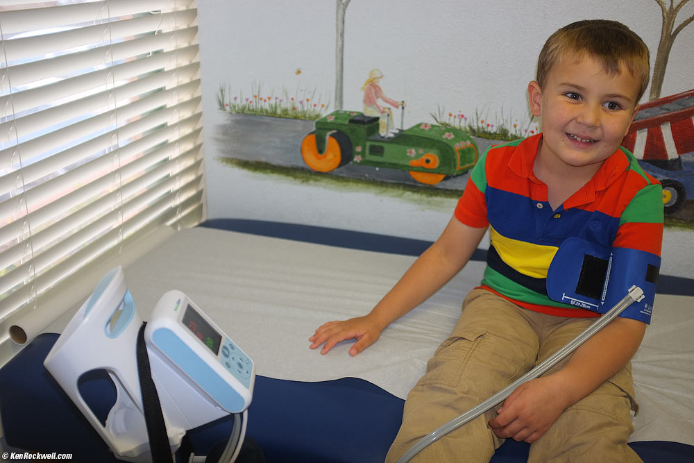 Ryan's 6-year-old checkup