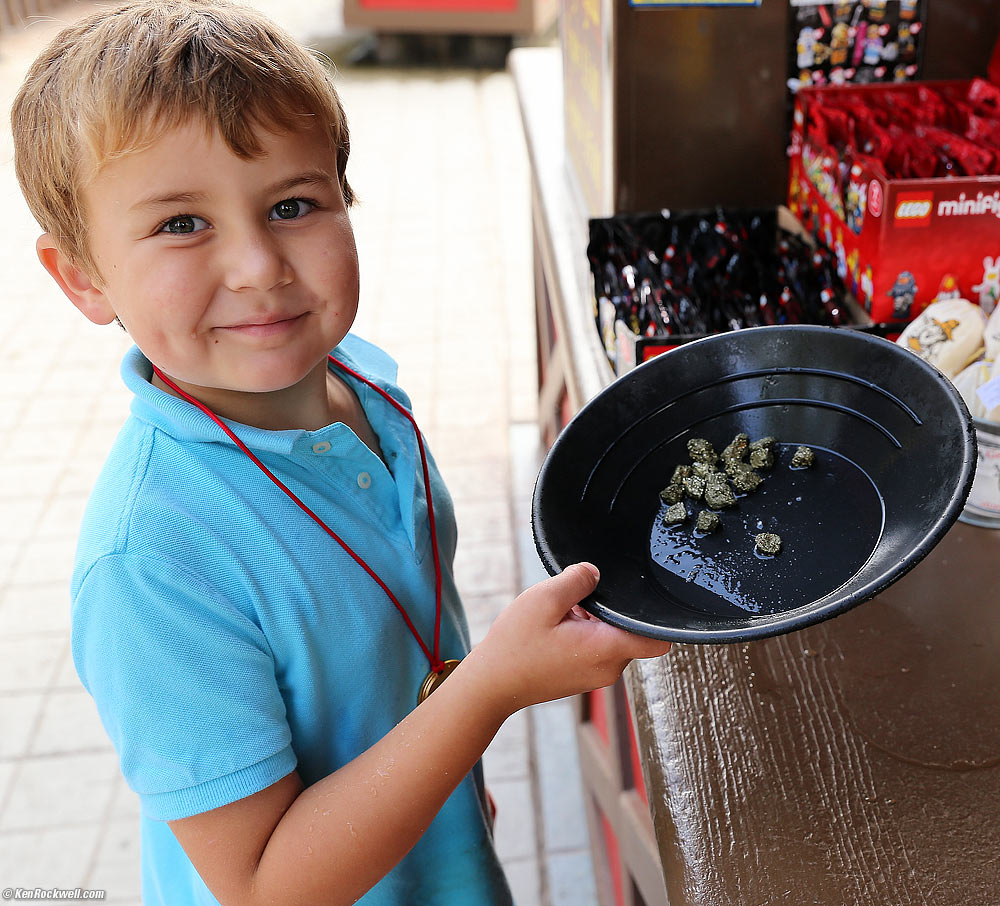 Ryan the master gold-panner