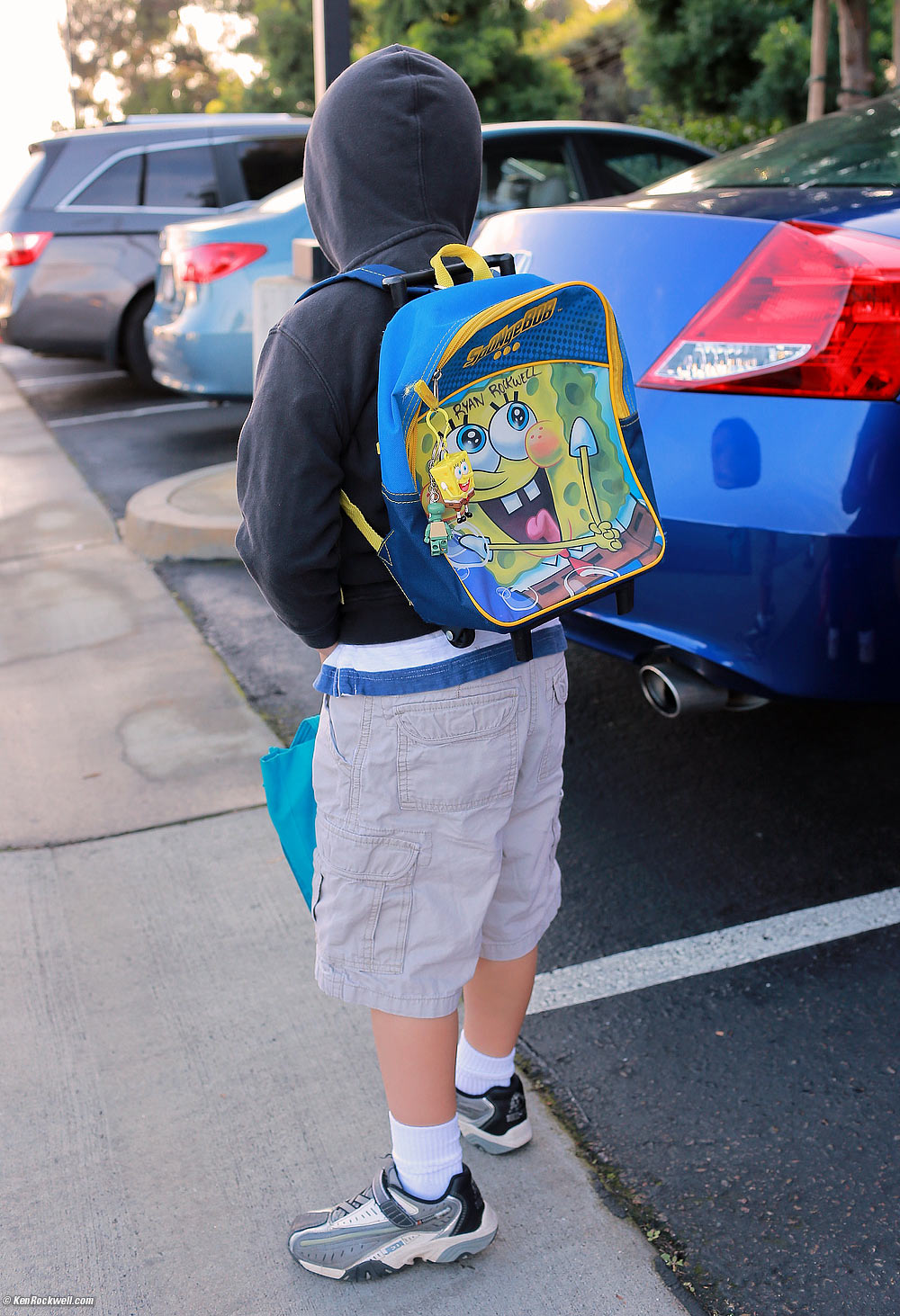 Ryan ready for school. 
