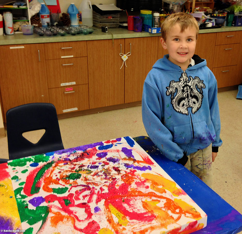 Ryan's next peice of art in progress