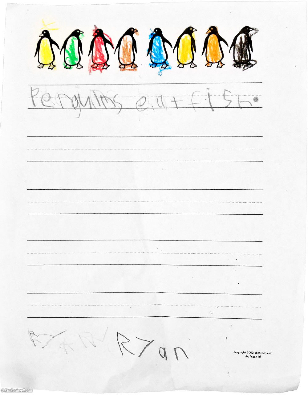 Ryan's next peice of art in progress