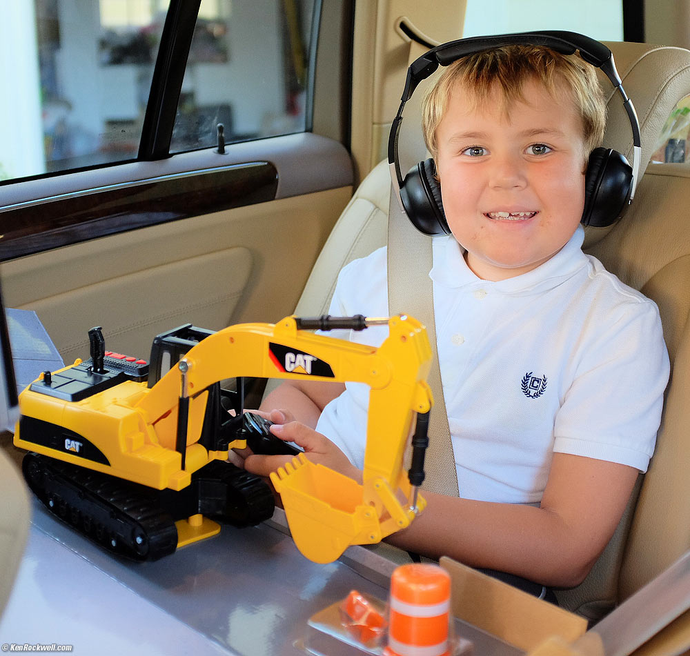 Yay! A new toy truck!