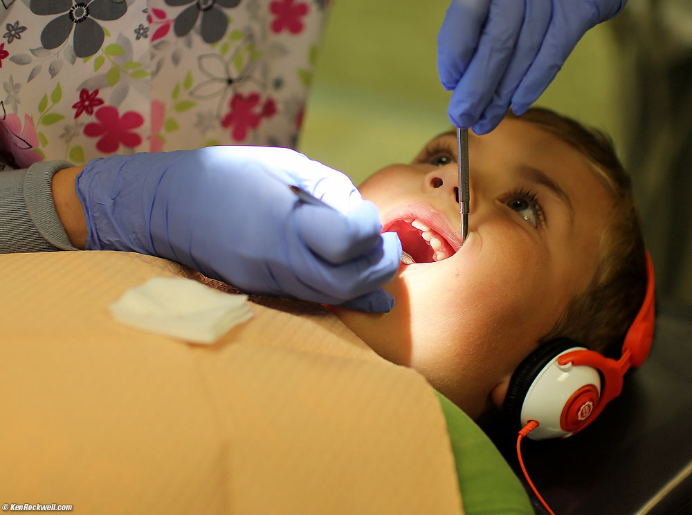Ryan at the dentist's