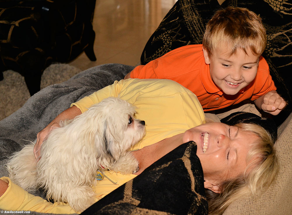 Ryan, Mama and Sasha